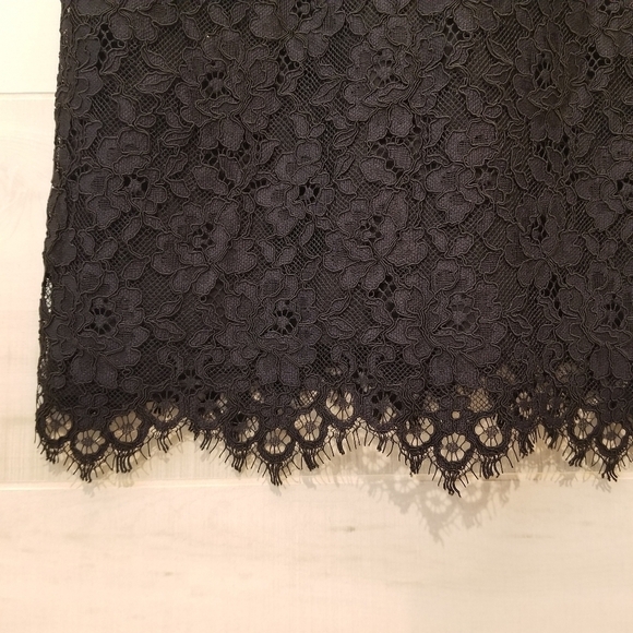 {2} Sandro Paris Rozen Lace Colorblock Dress - Picture 10 of 16